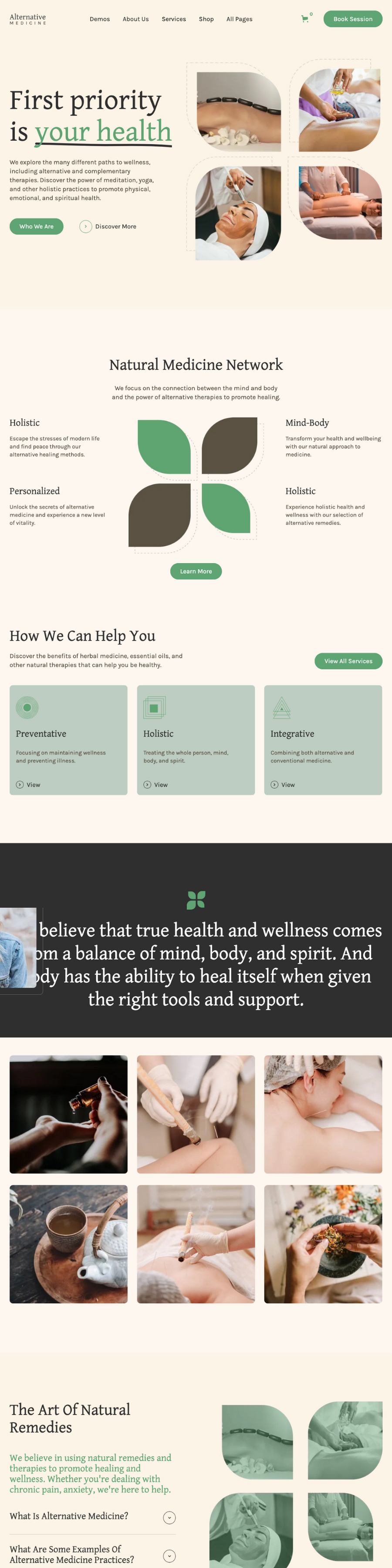 Naturopath Website