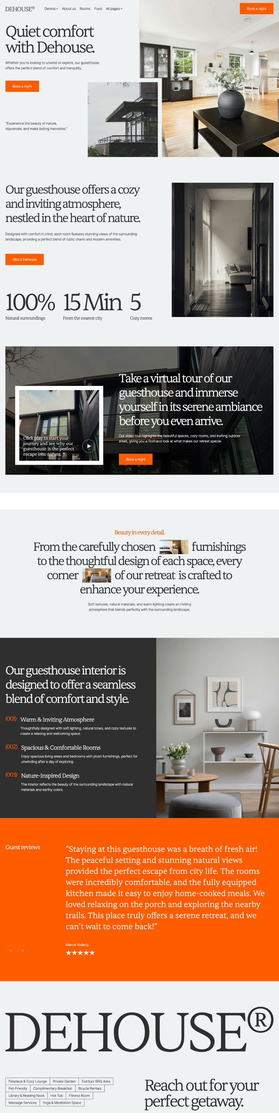 Bed & Breakfast Website