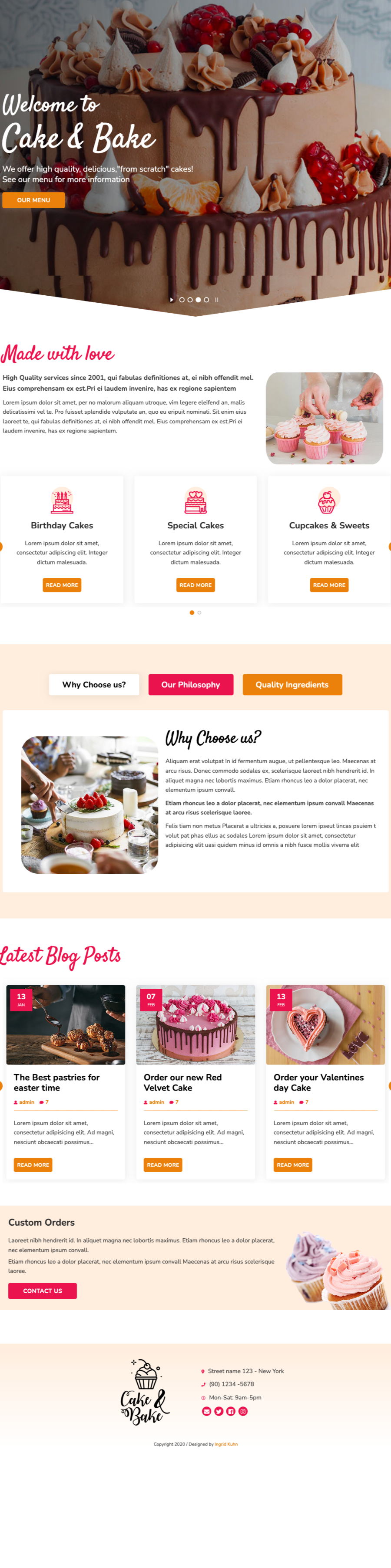 Bakery Website