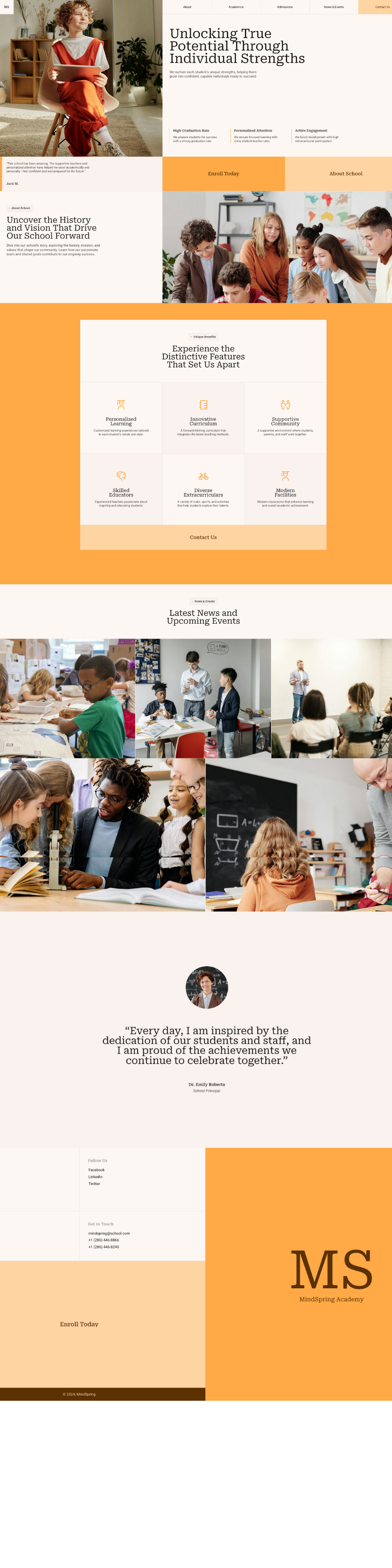 Primary School Website
