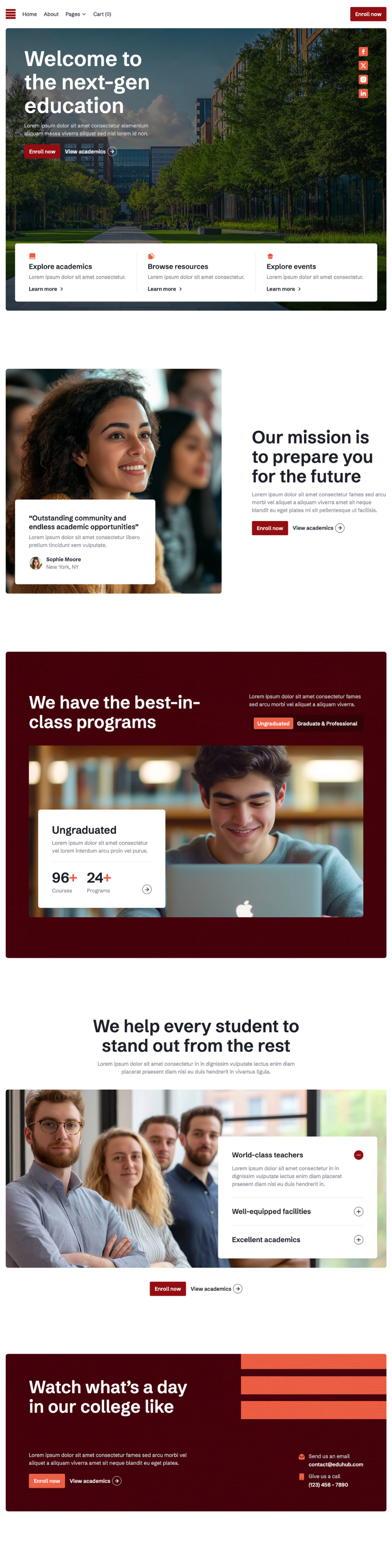 University Website