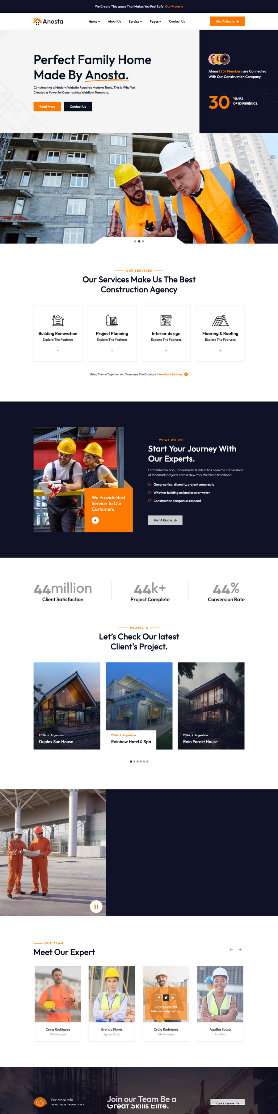 Builder Website