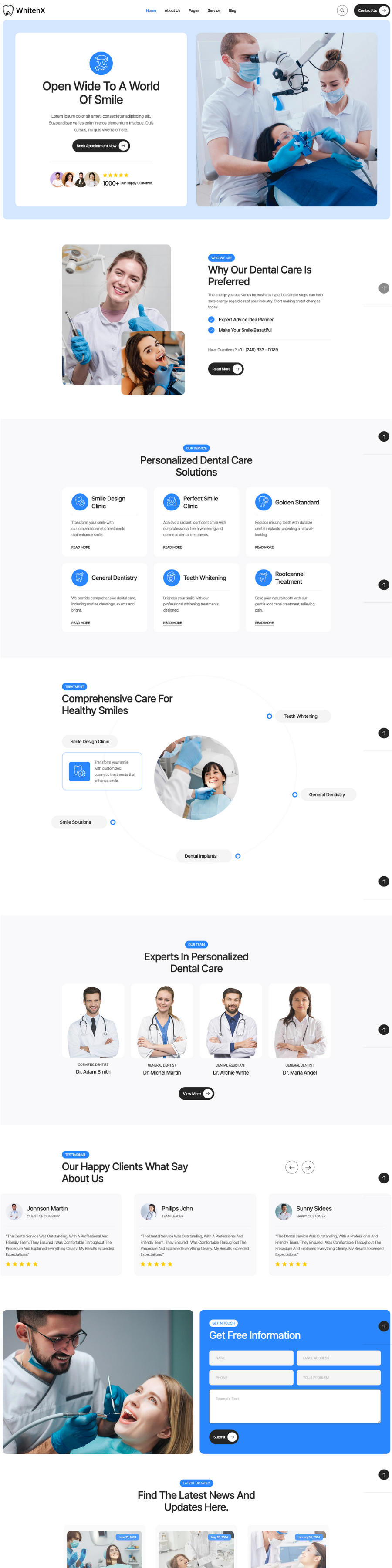 Dentist Website