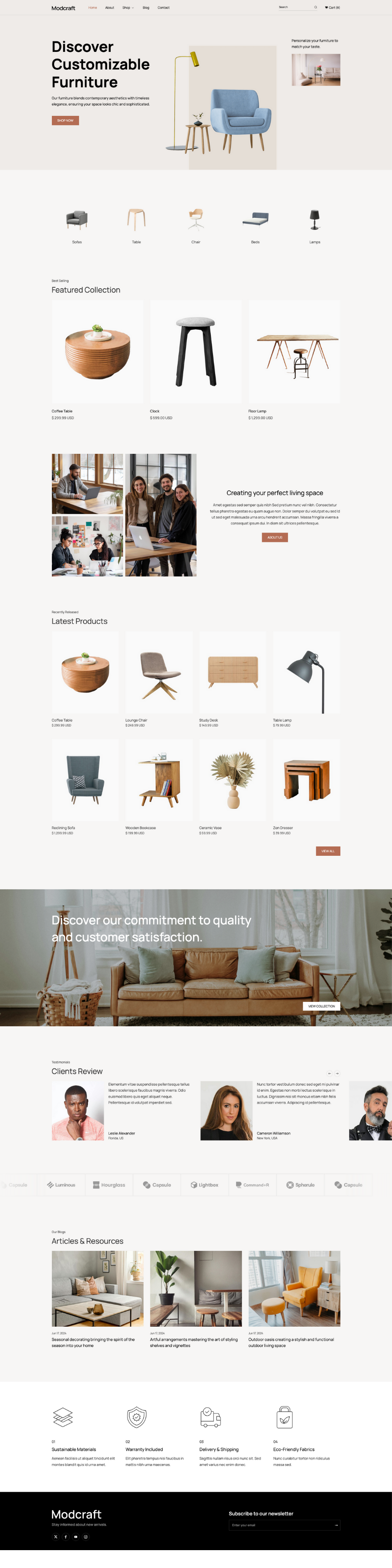 Furniture Shop